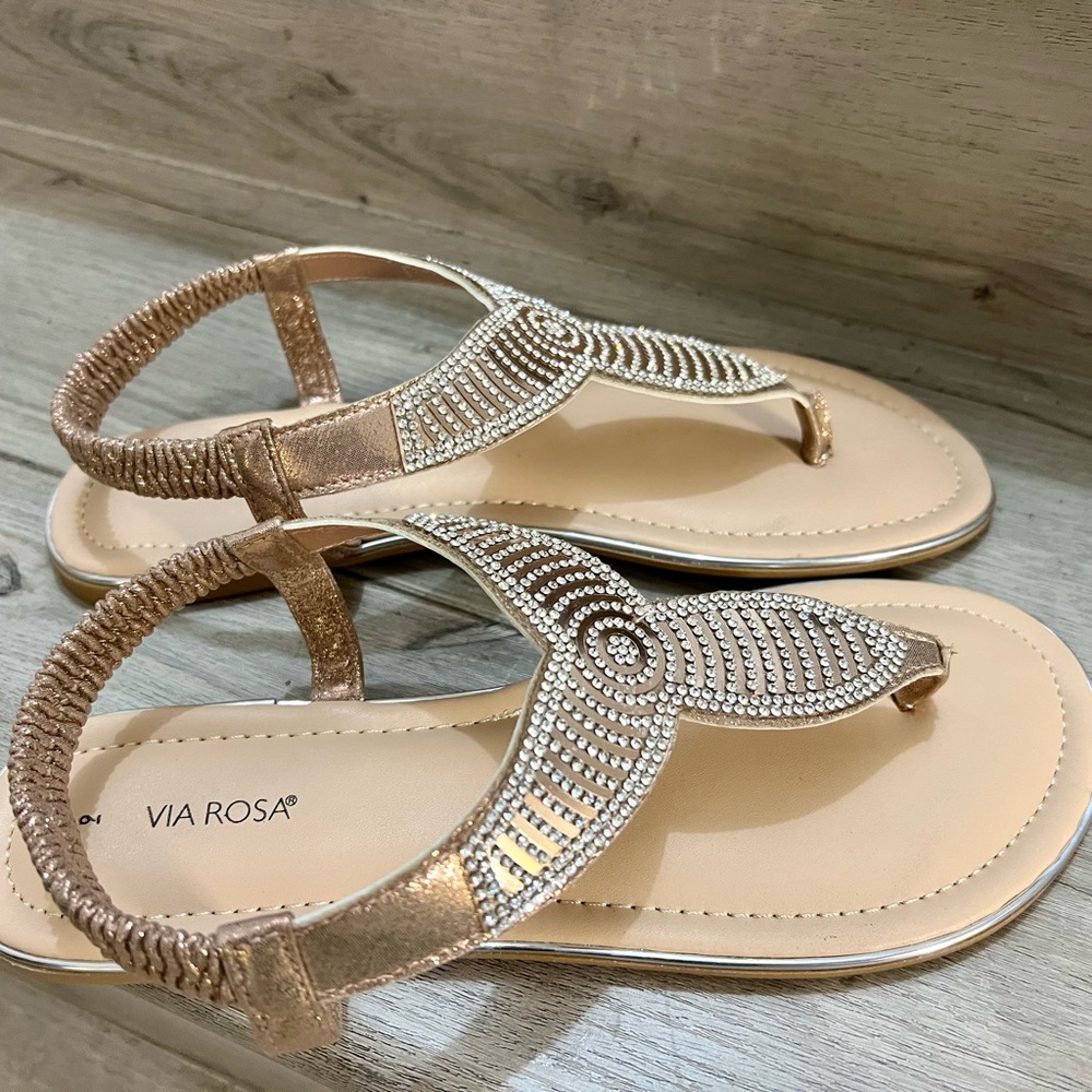 Gold Sandals for Women